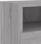 vidaXL - Tv-wandmeubels - 2 - st - 60x30x30 - cm - bewerkt - hout - grijs - sonoma - eiken