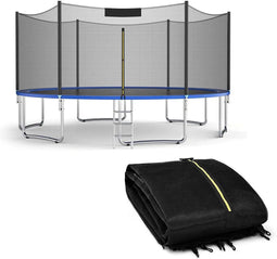 Coast Trampoline - Veiligheidsnet - Ø487cm - 180cm Hoog - Zwart