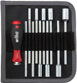 Wiha 284T - Wisselklingset 12-delig - Kogelkop voor schroeven tot 25° (1 set)