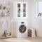 vidaXL - Wandkast - 69,5x34x90 - cm - wit