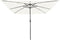 vidaXL - Vierkante - Tuinparasol - met - LED-verlichting - 295x245 - cm - Zandwit