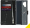 Accezz Hoesje Geschikt voor Samsung Galaxy Note 10 Plus Hoesje Met Pasjeshouder - Accezz Wallet Softcase Bookcase - Zwart