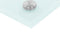 vidaXL - Spatschermen - keuken - 2 - st - 80x60 - cm - gehard - glas - wit