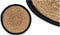 Placemat Natuurlijk Zwart 35 x 1 x 35 cm (48 Stuks)