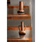 Vaas DKD Home Decor Wit Grijs Terra cotta Porselein 12,7 x 12,5 x 30 cm (3 Stuks)