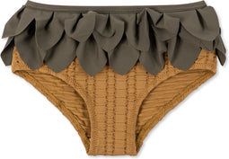 Konges slojd Ananas bikini kind - Bone brown - Maat 4 jaar