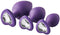Dream Toys Buttplug FLIRTS ANAL TRAINING KIT GEM STONE Paars