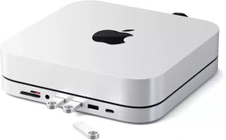 Satechi Aluminum Mac Mini - Standaard & Hub - USB-C 3x USB-A - Zilver