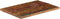 vidaXL - Tafelblad - rechthoekig - 80x60x1,5 - cm - massief - gerecycled - hout