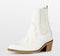 PS Poelman TARTOR - Dames Enkellaarzen - Snake print details - Off White - Maat 37