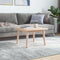 vidaXL - Tafelblad - vierkant - 60x60x2,5 - cm - massief - grenenhout