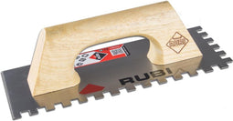 Rubi 65985 Stalen spaan met gesloten hout handvat - 10 x 10 - 28cm