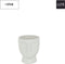 J-Line bloempot Gezicht - cement - wit - small - Ø 14.5 cm
