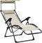 vidaXL - Terrasstoelen - 2 - st - inklapbaar - textileen - crèmekleurig