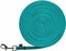 Trixie hondenriem sleeplijn met rubber turquoise - 15 MTR X 1,5 CM