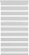 vidaXL - Zebra - rolgordijn - 90x100 - cm - stofbreedte - 85,9 - cm - lichtgrijs