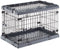 Ferplast Superior Hondenbench - Opvouwbaar - 3 Deuren - Grijs - 77x51x55 cm