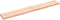 vidaXL - Wastafelblad - 220x30x(2-6) - cm - onbehandeld - massief - hout