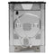 Inventum VFG6034WGZWA - Fornuis 60 cm - 4-pits gaskookplaat - Zwart