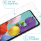 iMoshion Screenprotector Geschikt voor Samsung Galaxy A51 Tempered Glass - iMoshion Screenprotector Gehard Glas 2 pack
