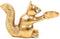 Housevitamin Eekhoorn Waxinelicht - Goud-17x5x11cm