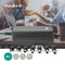 Nedis ACPA105 - Universele AC-Stroomadapter - 36 W - 5-24 V DC - 1.80 m - 7 plug(s) - Zwart