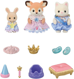 Sylvanian Families 5818 - Baby prinsessen speelset - Inclusief 3 baby's en accessoires (3 stuks)