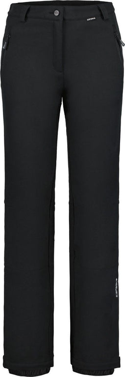ICEPEAK ENTIAT - Dames Softshell Skibroek - Waterkolom 10 000 mm - Zwart - 42