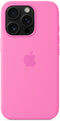 Apple MDFX4ZM/A - Silicone Backcover MagSafe - Schokabsorberend - Roze