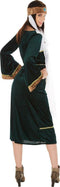 dressforfun - Oosterse lady kostuum XXL - hoofddeksel met sluier - 100% polyester