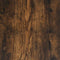 vidaXL - Salontafel - 100x50x45 - cm - bewerkt - hout - en - metaal - gerookt - eiken