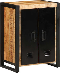 vidaXL - Dressoir - 55x35x70 - cm - massief - ruw - mangohout