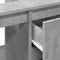 vidaXL - wastafelkast - 65x33x60 - cm - bewerkt - hout - betongrijs