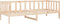 vidaXL - Slaapbank - zonder - matras - 90x190 - cm - massief - grenenhout