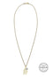 Elli - Halsketting - 925 Sterling Zilver - Kristal - 45 cm