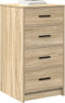 vidaXL - Dressoir - Sonoma - Eik - 40x41x75 - cm - Gelaagd - Hout