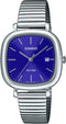 Casio Casio Collection LTP-B166D-2AVEF - Polshorloge - Staal - Ø 30 mm - Zilverkleurig