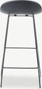 Furnicher Aksel Barkruk - Stalen Frame - Zwart