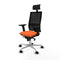 Bureaustoel met hoofdsteun Piqueras y Crespo 2D086N1 Oranje