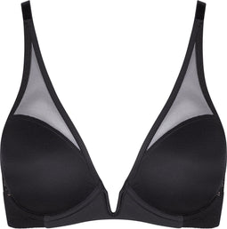 Triumph Vivid Spotlight W - Beugel-bh - Diep decolleté V-beugel - Zwart