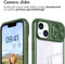 imoshion Hoesje Geschikt voor iPhone 13 Hoesje - imoshion Camslider Backcover - Donkergroen