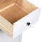 vidaXL - Dressoir - Panama - Range - 46x40x89 - cm - grenenhout - wit