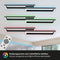 BRILONER - LED Plafondlamp - met afstandsbediening - CCT en RGB - 45W - zwart (2 stuks)