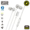 Muvit for Change M32 - Oordopjes - Stereo Magnetisch Microfoon USB-C - Wit