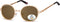 Montana MP87F - Zonnebril - Ronde vorm - Gepolariseerd - Goud