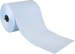 Qleaniq® Handdoek - papier - 21cm - blauw.