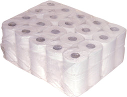 Qleaniq® | Toiletpapier | 2-laags | 10cm | Basic | wit | 40 stuks