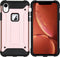 iMoshion Hoesje Geschikt voor iPhone Xr Hoesje - iMoshion Rugged Xtreme Backcover - Rosé