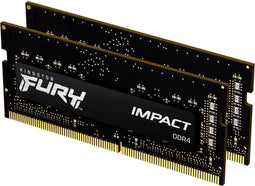 Kingston Fury Impact KF426S15IBK2/16 - RAM Geheugen - 16 GB DDR4 2666 MHz CL15 SO-DIMM