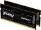 Kingston Fury Impact KF426S15IBK2/16 - RAM Geheugen - 16 GB DDR4 2666 MHz CL15 SO-DIMM
